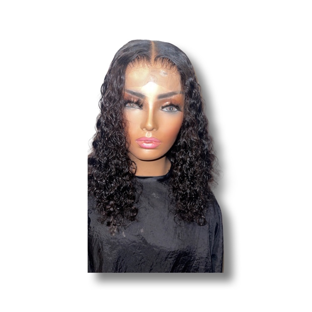 4x4 closure wig pre-styled